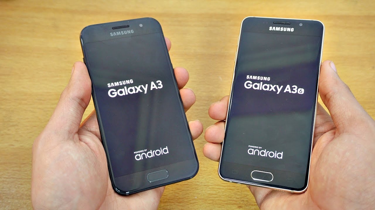 Samsung A3 (2017) vs A3 (2016) Test! (4K) - YouTube