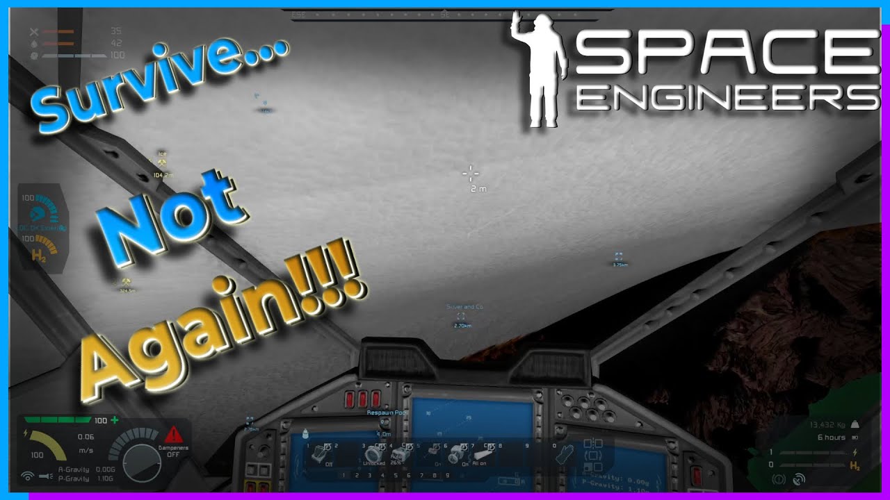 Survive...Space Engineers Alien Planet Building the Basics Ep3 - YouTube