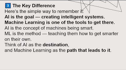 The Difference Between AI and Machine Learning