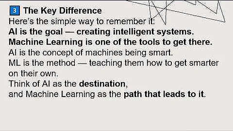 The Difference Between AI and Machine Learning