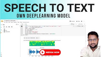 speech recognition using deeplearning | speech to text using python ,deeplearning 2022-23 tutorial