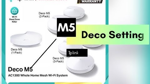 SETTING ROUTER DECO M5