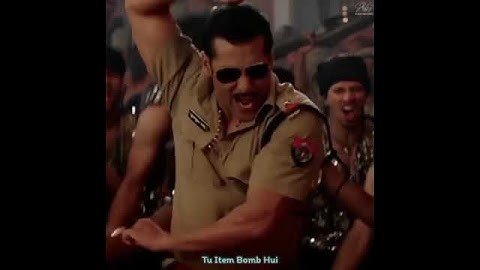 Thumbnail of Tu atom bomb hui darling mere liye 🔥🔥🔥 munni badnaam hui  | Salman Khan | dabangg iconic gaana