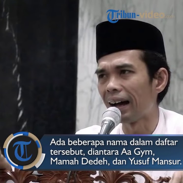 Namanya Tak Masuk dalam Daftar Penceramah yang Dirilis Kemenag, Begini Respon Ustaz Abdul Somad