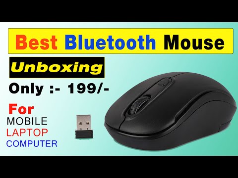 Best bluetooth mouse under 200 | Bluetooth mouse unboxing | Bluetooth mouse for android phone|