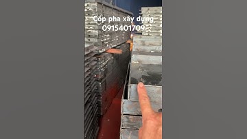 Sản xuất cốp pha xây dựng #giangiao #coppha #shorts