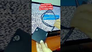 Cara pasang ANDROID TV BOX ke TV Kabel HDMI