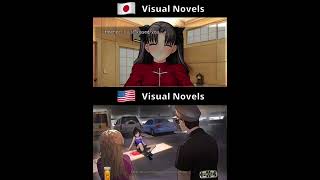 Japanese Visual Novels Vs American Visual Novels