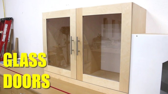 How to Add Glass to Cabinet Doors  Confessions of a Serial Do-it