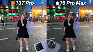 Xiaomi 13T Pro VS iPhone 15 Pro Max Camera Test Comparison