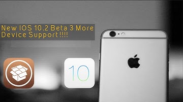 New IOS 10.2 Jailbrke Beta 3 More Device Support