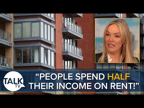 "Half Their Income On Rent!" Georgie Frost Talks Rising Cost Of Renting Property In UK