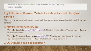Understanding Variadic Lambda vs Variadic Template Function: Are They Strictly Equivalent?