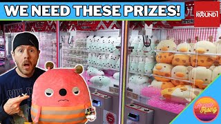 WE MUST WIN! New and Strange Claw Machine Prizes at Round 1