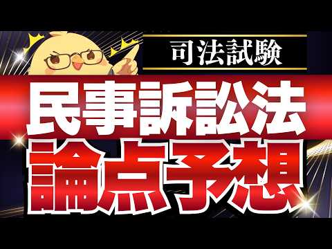 🚨【民事訴訟法】司法試験の重要論点完全網羅 #予備試験 #司法試験