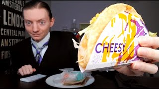Taco Bells NEW Crispy Melt Taco Review!