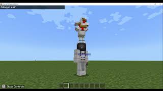 How to create a CHICKEN rain in Minecraft educational edition.