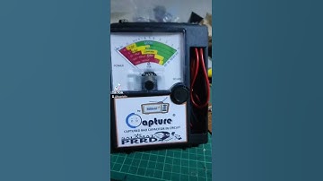 PRRD thank you☝️👍ESR CAPTURE captured bad capacitor in circuit