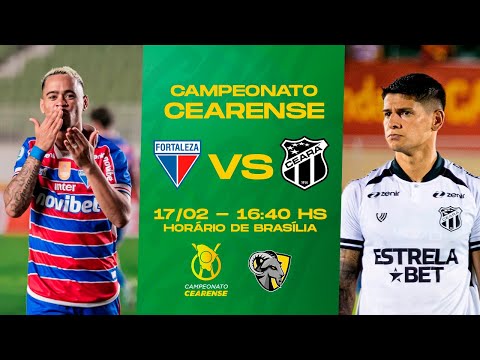 FORTALEZA X CEARÁ | CAMPEONATO CEARENSE | JOGO COMPLETO