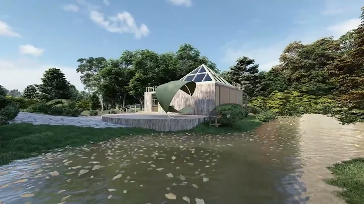 3D House Walkthrough Animation   3d Exterior Landscape design   Lumion 12 Pro  3D Rendering Tutorial