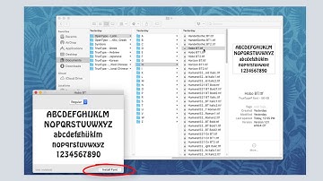CorelDRAW Font Management Tips (MAC)