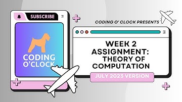 NPTEL Week 2 Assignment: Theory Of Computation July 2023