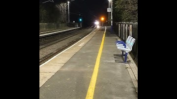 Class 221 Voyager passing Cramlington Station with A 2 Tone