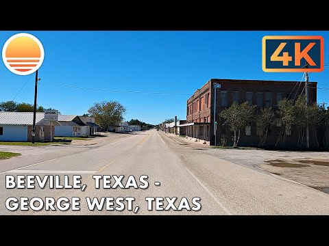 Beeville, Texas to George West, Texas! Drive with me on a Texas highway.