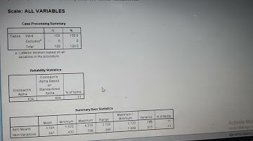 How to check Alpha value || Reliability of scale questionaire in SPSS by Dr. Humaira