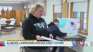 Alabama Lawmakers Discuss Early Voting | Nov. 7, 2024 | News 19 at 6 p.m.
