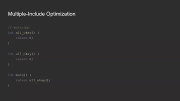 Lightning Talk: Multiple-Include Optimization in C++ - Elliot Goodrich - C++ on Sea 2023