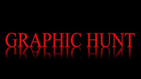 Creating text reflection in photoshop | Tutorial