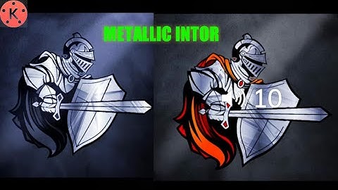 Knight gaming intro || make with kinemaster || by km graphiz