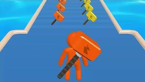 Giant Hammer - Gameplay Walkthrough Part 1 -  All levels 1-5 (Android/iOS)