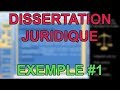 Exemple de dissertation juridique 1 droit des obligations