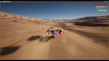 Podracing prototype UE4 remake