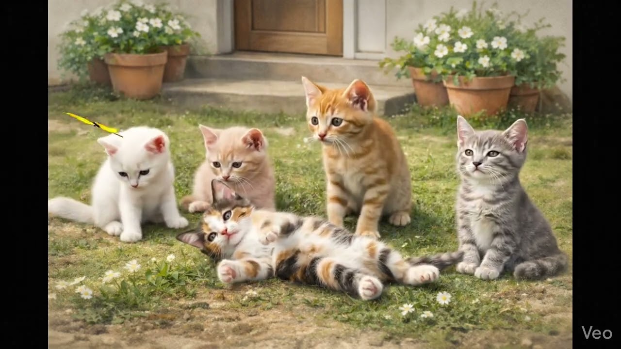 CATS & KITTENS relax background music 30mins 고양이 힐링 영상