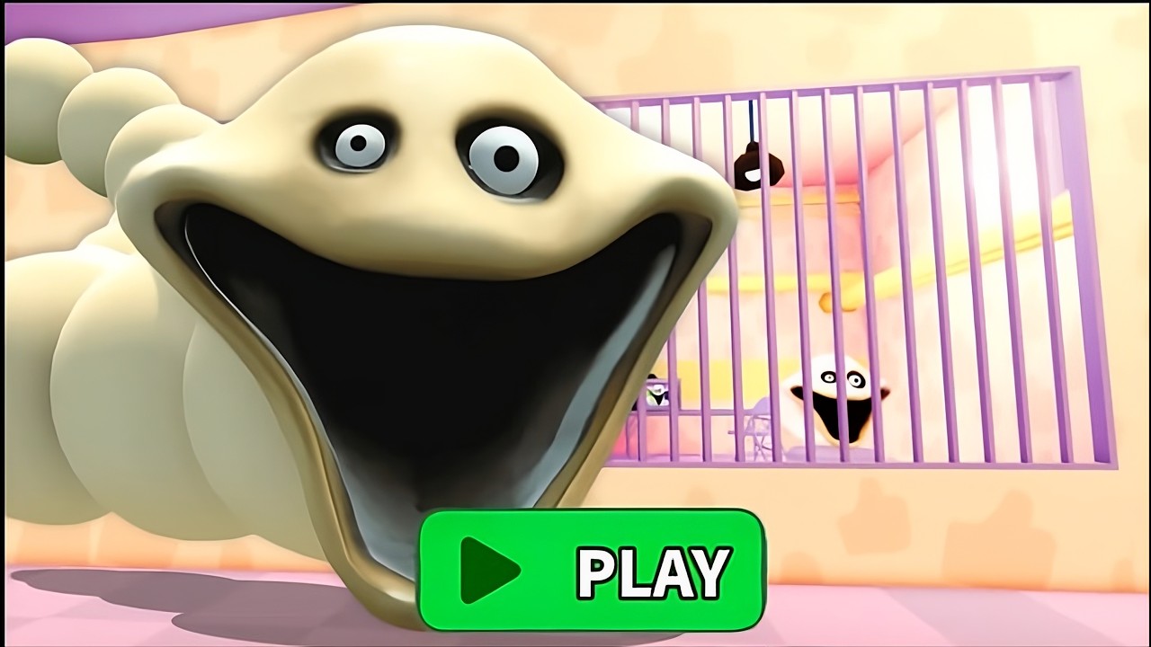 HUNGRY WORM PRISON RUN! roblox! Gameplay Walkthrough No Death 4K