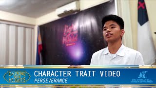 Character Trait Video, Perseverance - ISC 2021