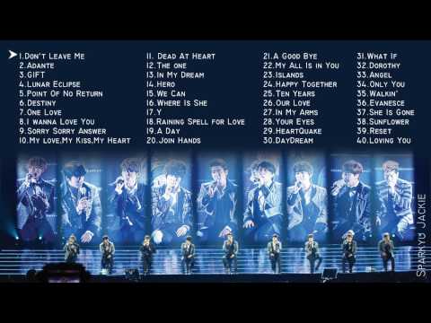 슈퍼주니어 (SUPER JUNIOR) - Ballads Compilation [80 Songs5hrs]