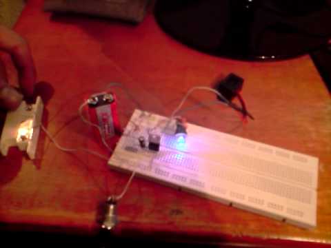 Alarma en proto-board, alarma para casa - YouTube
