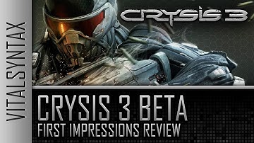 Crysis 3 Beta First Impressions Review