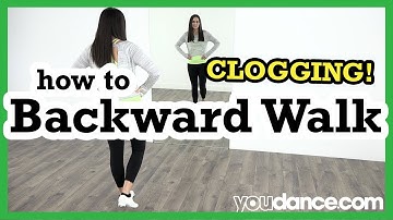 How to Backward Walk - Beginner Clogging | YouDance.com