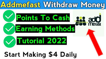 Addmefast Withdraw Money | Addmefast Real Or Fake | Addmefast Tutorial