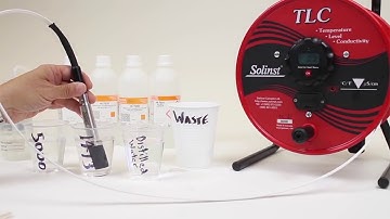 Руководство по калибровке уровнемера Solinst 107 TLC (на русском языке)