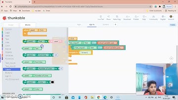 how to make login and sign in screen। Thunkable