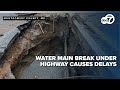Water main break shuts down Route 355 in Montgomery County, Md., as overnight work likely