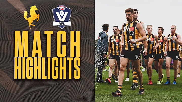 Hawks dominate in goal fest | VFL Round 5