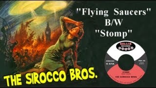 THE SIROCCO BROS. "Flying Saucers" B/W "Stomp"- DEPTH CHARGE ROCKABILLY !!! chords