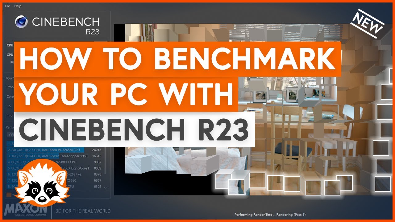 How to use the NEW Cinebench R23 to benchmark your CPU